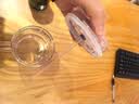 锋上 玻璃吸管杯 水杯带刻度大容量1000ml家用ins风办公室学生女 提醒喝水杯【杯盖+吸管】 实拍图