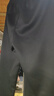 回力休闲裤男冬季加绒加厚裤子男保暖舒适百搭直筒裤男黑色34/4XL 实拍图