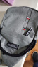新款牛津布包潮流商务胸包男女单肩包帆布休闲背包防刮耐磨斜挎包 深灰色【简约时尚】 实拍图