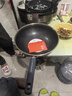 京东京造 炒锅 蜂窝防粘炒菜煎锅电磁炉通用【健康陶瓷0氟】32cm 实拍图