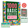 进口原版新版1000 Basic English Words1级 常见词英语1000词 KET核心词汇教材 小学英语单词大全教辅书图解辞词典 小学礼物 小学教辅 实拍图