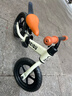 贝趣儿童平衡车1-3-6-12岁宝宝滑步车无脚踏小孩自行车男孩两轮滑行车 发泡轮 12寸 白色 适合身高80-100cm 2-5岁幼儿女孩圣诞节新年礼物 实拍图