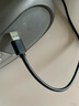 毕亚兹 高速USB3.0数据线公对公传输 1米 双头移动硬盘盒高速传输数据 笔记本散热器车载MP3连接线 实拍图