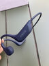 ENKOR恩科X9骨传导蓝牙耳机运动跑步骑行专用IPX6级防水防汗开放式挂耳无线耳机32G内存MP3模式 午夜蓝 实拍图