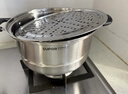 苏泊尔SUPOR 蒸锅汤锅家用不锈钢双层多功能易存储复底汤蒸锅EZ26JBS01 实拍图