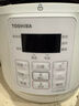 东芝（TOSHIBA）智能安全电压力锅 3L 4-6人高压锅家用多功能压力煲无水料理 双压萃鲜 电压力锅PC-30MRUC(W) 实拍图
