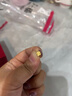 周六福幸运四叶草足金999黄金耳钉女生日礼物计价A0912975 一对 约0.79g 实拍图