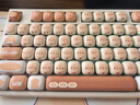 AKKO 馒头乐园&猫猫鼠标【键鼠套装】可爱键帽机械108键三模电脑笔记本游戏电竞专用键盘  实拍图