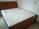富安娜舒睡系列床垫 乳胶弹簧床垫 软硬两用护脊椰棕硬床垫席梦思床垫子 C款软硬适中23cm-整网+乳胶+黄麻 1.5*1.9米 实拍图