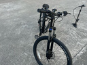 千里达（TRINX）M985ELITE山地自行车禧玛诺21速油压碟刹学生成人通勤上班单车 玄武黑- 21速 27.5*17寸 推荐:170-190cm左右 实拍图