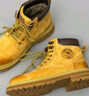 骆驼（CAMEL）【山泽】大黄靴男时尚马丁靴男休闲工装靴 L14W307636 土黄 40 实拍图