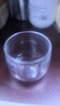 耐热玻璃茶杯套装品茗杯主人杯伴手礼咖啡杯喝水杯水晶杯泡茶杯 扳指水晶杯100ml  1只 实拍图