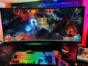 TITANNATION泰坦国度印花集之梦正品键帽CSGO机械键盘151键PC+PBT透明键帽适配68/75/87/98/104/108wooting60 印花集键帽-白色（侧透）130键 实拍图
