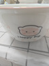 釉下彩可爱卡通碗碟套装家用高颜值陶瓷碗筷盘餐具 小猪碗4碗 4件套 实拍图