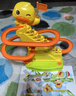 桃奇鸭儿童黄鸭滑滑梯爬上楼梯电动轨道送男孩女孩子带声光玩具新年礼物 实拍图
