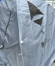 牧高笛（MOBIGARDEN）  冷山帐篷  户外徒步露营防风防雨大空间双层三季铝杆帐篷 三人/晨雾白 实拍图