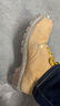 卡特（CAT）卡特经典大黄靴马丁靴男士牛皮钢头防撞固特异耐磨高帮鞋P89162 黄色 42 实拍图