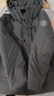 雪中飞鹅绒羽绒服男士短款脱卸帽加厚保暖休闲商务秋冬外套男装190 实拍图