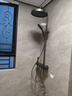 华帝（VATTI）淋浴花洒套装卫浴花洒全套枪铜主体灰琴键四功能增压花洒喷头顶喷 实拍图