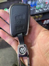 迪加伦 金属真皮 大众迈腾钥匙套 21款新帕萨特 cc b8 专用 高档 汽车钥匙包壳挂件链 C款深空灰+钥匙扣 实拍图