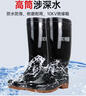胜丽（SHENGLI） 10kv绝缘靴高筒雨靴安全鞋绝缘牛筋底工厂耐油耐酸碱黑色 42码 实拍图
