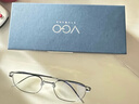 VGO防蓝光眼镜防辐射眼镜98%男女护目镜钛架 0度无度数平光镜架框 实拍图