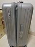 爱华仕行李箱24英寸拉杆箱男大容量旅行箱女密码箱托运多功能皮箱银灰色 实拍图