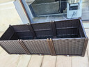 德沃多阳台楼顶种菜箱蔬菜种植箱神器种菜盆单排加深3联120*40*38加厚款 实拍图