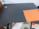 奥伦福特  电脑桌台式家用电竞游戏桌办公书桌简约书房写字桌子 碳纤维纹路单桌-80*60 升级款电竞桌 实拍图