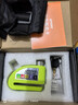 IZTOSS 防水碟刹锁报警器摩托车锁防盗锁自行车碟锁电动车盘刹锁荧光绿 实拍图