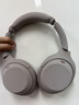 索尼（SONY） WH-1000XM4 头戴式无线耳机 蓝牙降噪耳机 网课游戏适用耳麦礼物送男女友学生 铂金银 实拍图