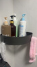 百字浴室置物架卫生间厕所三角架墙面免打孔壁挂洗手间洗漱转角架子 实拍图