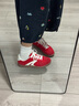 安踏TT鞋丨王一博同款德训鞋男女情侣款冬季休闲板鞋运动鞋休闲薄底鞋 【女款升级版】经典红/象牙白-4 39 （建议拍大半码） 实拍图
