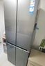 海尔（Haier）小红花套系418升594mm专业超薄零嵌十字T型家用电冰箱一级能效BCD-418WGHTDB9S9U1家电国家补贴20% 实拍图