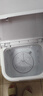 奥克斯（AUX）洗衣机半自动家用双缸双桶大容量小型租房宿舍波轮双杠强力去污省水电 【国补】23.5KG【洗15+脱8.5终身联保】金 实拍图