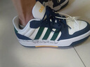 adidas ENTRAP美式校园风运动少年感复古篮球风板鞋男女阿迪达斯 白色/绿色/蓝色   43 实拍图