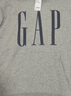 GAP男女装春款logo印花抓绒宽松套头连帽衫卫衣786923 黑色 2XL (185/104A) 亚洲尺码 实拍图