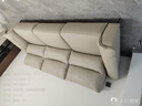 顾家家居（KUKA）现代电动功能沙发零靠墙头层牛皮灵动翻倒几游戏沙发6196智能家居 【全皮柔空白】三人位双电动带翻到几2.77m 实拍图