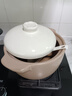 荣事达（Royalstar）砂锅耐高温干烧不裂炖汤煲汤锅家用陶瓷宽口沙煲瓦煲燃气灶用5L 实拍图