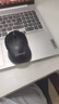 联想（Lenovo） 无线蓝牙双模鼠标 便携办公鼠标 人体工程学设计 适用台式机一体机笔记本平板 Howard黑色 实拍图