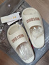 牧童儿童拖鞋夏季家居鞋室内软底浴室男女童亲子凉拖鞋 椰奶白 210 实拍图