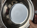 【不锈钢】和面盆厨房烘焙家用火锅盆洗菜打蛋汤锅盆醒面盆料理盆 32cm【热卖款】不锈钢 和面盆 实拍图