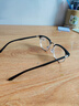 戴申理工男半框眼镜痞帅斯文败类近视眼镜男女可配度数眼睛镜框 双眼近视550度 实拍图