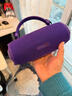 JBL CHARGE6 音乐冲击波六代 便携蓝牙音箱+低音炮 户外防水音响 派对串联 女生礼物 罗兰紫 实拍图
