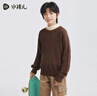 水孩儿（SOUHAIT）【新年红款】童装男童女童毛衣冬季新款儿童针织线衣百搭上衣 摩卡棕SHSDND01CW634K29 170 实拍图