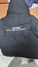 雪中飞童装儿童羽绒服男童冬季新款女童中大童装面包羽绒服 黑色 160 实拍图