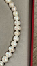 京润珍珠项链静婉淡水珍珠项链近圆有瑕大点位全珠链节日礼物 9-10mm 45cm 合金插棒扣 实拍图