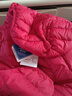 鸭鸭（YAYA）佟丽娅同款秋冬轻薄羽绒服女冬装短款鸭绒轻型薄款女士保暖外套K 中国红色 2XL (175) 实拍图