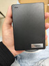 纽曼（Newsmy）1TB 移动硬盘机械  双盘备份 清风Plus系列 USB3.0 2.5英寸 风雅黑 海量存储 手机连接 格纹设计 实拍图
