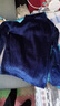 男士金丝绒高端卫衣加绒加厚秋冬季新款V领长袖T恤打底衫男款潮 【工厂直销清仓捡漏】T12常规款蓝色 2XL 建议体重130-140斤可穿 实拍图